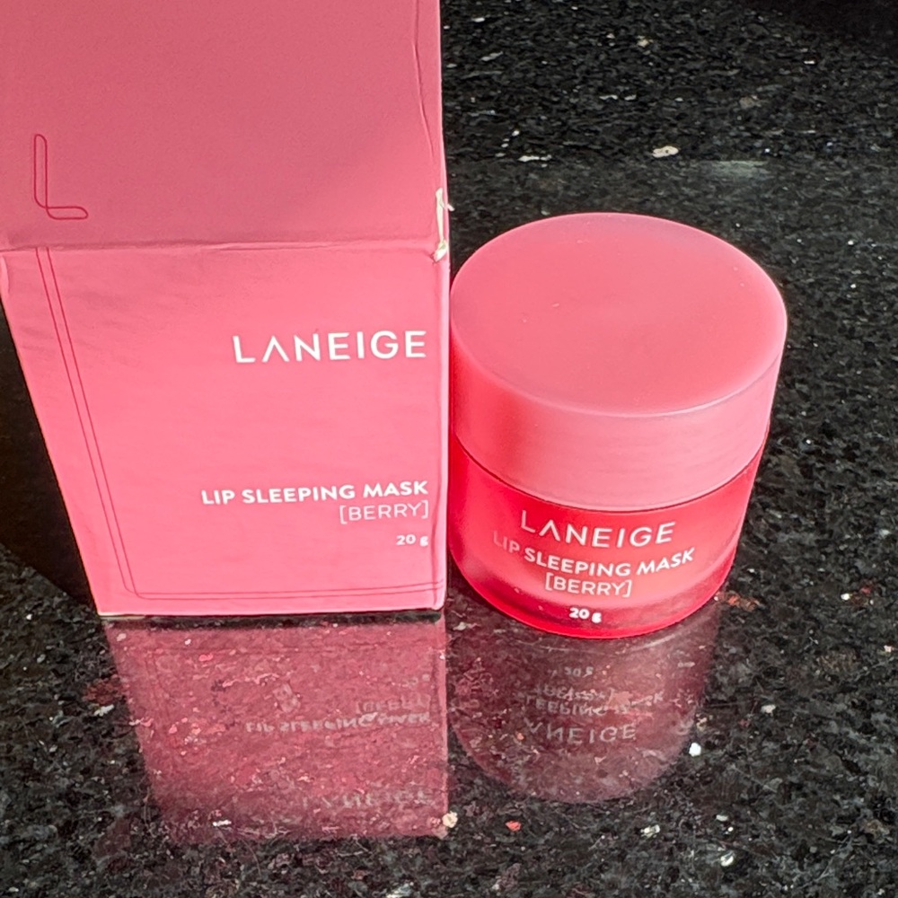 LANEIGE Lip Sleeping Mask - Berry Pink 20oz. New with box.